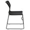 Emma and Oliver Home and Office Stack Chair with Lumbar Support and Metal Frame - Guest Chair